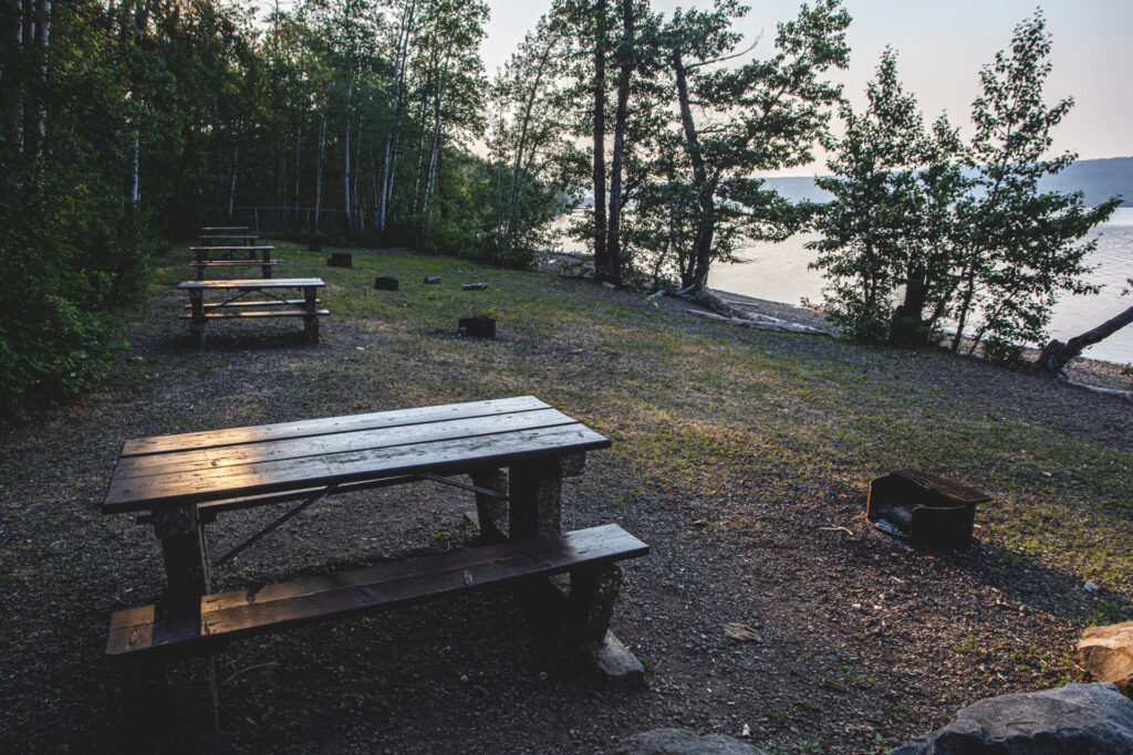 Benches at Spencer Tuck Park