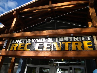 The front of Chetwynd and District Rec Centre