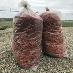 Bagged clean twine